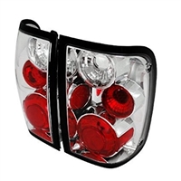 2004 - 2005 Ford Ranger Euro Style Tail Lights - Chrome