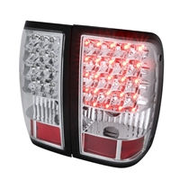 2006 - 2011 Ford Ranger LED Tail Lights - Chrome