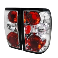 1993 - 1997 Ford Ranger Euro Style Tail Lights - Chrome