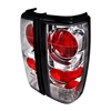 1982 - 1993 Chevy S-10 Euro Style Tail Lights - Chrome