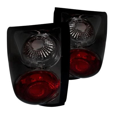 1994 - 2004 Chevy S-10 Euro Style Tail Lights - Smoke