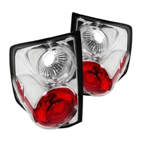 1994 - 2004 Chevy S-10 Euro Style Tail Lights - Chrome
