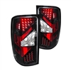 2007 - 2013 GMC Sierra LED Tail Lights - Black