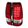 2003 - 2007 Chevy Silverado LED Tail Lights - Red