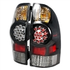 2005 - 2011 Toyota Tacoma LED Tail Lights - Black