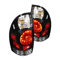 2005 - 2011 Toyota Tacoma LED Tail Lights - Black