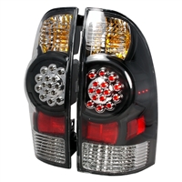 2012 - 2015 Toyota Tacoma LED Tail Lights - Black