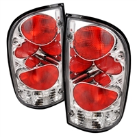 2001 - 2004 Toyota Tacoma Euro Style Tail Lights - Chrome