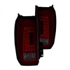 2015 - 2019 Chevy Tahoe LED Light Bar Tail Lights - Red/Smoke