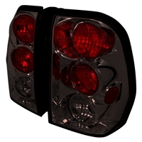 2002 - 2009 Chevy TrailBlazer Euro Style Tail Lights - Smoke