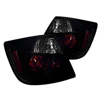 2005 - 2010 Scion tC Euro Style Tail Lights - Black/Smoke