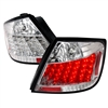 2005 - 2010 Scion tC LED Tail Lights - Chrome