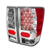 2004 - 2014 Nissan Titan LED Tail Lights - Chrome