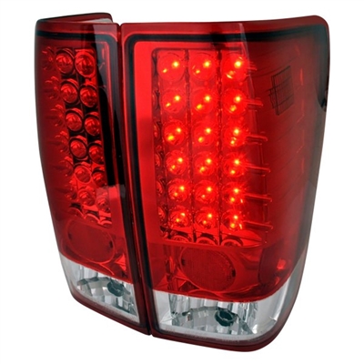 2004 - 2014 Nissan Titan LED Tail Lights - Red