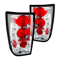 2004 - 2014 Nissan Titan Euro Style Tail Lights - Chrome