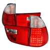2004 - 2006 BMW X5 LED Tail Lights - Red