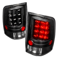 2019 - 2024 Dodge Ram 1500 Classic LED Tail Lights - Black