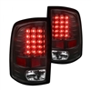 2010 - 2018 Dodge Ram 3500 LED Tail Lights - Black