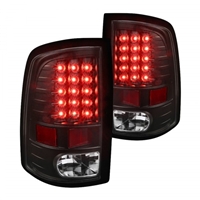 2010 - 2018 Dodge Ram 3500 LED Tail Lights - Black