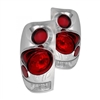 2005 - 2007 Ford F-350 Euro Style Tail Lights - Chrome
