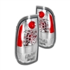 2005 - 2007 Ford F-450 LED Tail Lights - Chrome