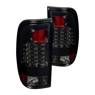 2005 - 2007 Ford F-350 LED Tail Lights - Smoke