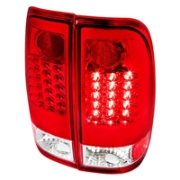 2005 - 2007 Ford F-550 LED Tail Lights - Red