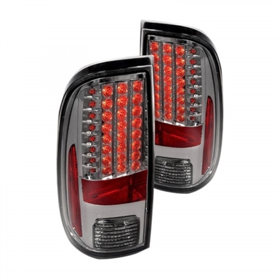 2008 - 2010 Ford F-350 LED Tail Lights - Smoke