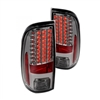 2011 - 2016 Ford F-550 LED Tail Lights - Smoke