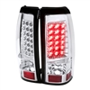 2004 - 2007 Chevy Silverado 3500 LED Tail Lights - Chrome