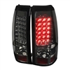 2004 - 2007 Chevy Silverado 3500 LED Tail Lights - Smoke