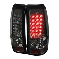 2004 - 2007 Chevy Silverado 3500 LED Tail Lights - Smoke