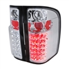 2007 - 2014 Chevy Silverado 3500HD LED Tail Lights - Chrome