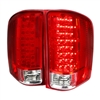 2007 - 2014 Chevy Silverado 3500HD LED Tail Lights - Red