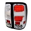 2007 - 2014 GMC Sierra 3500HD LED Tail Lights - Chrome