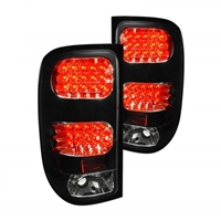 2007 - 2014 GMC Sierra 3500HD LED Tail Lights - Black