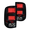 2007 - 2014 GMC Sierra 3500HD LED Tail Lights - Black/Smoke