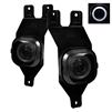 1999 - 2004 Ford F-350 Halo Projector Fog Lights w/Switch - Smoke