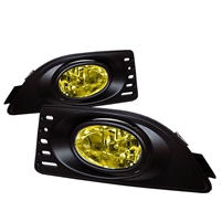 2005 - 2006 Acura RSX OEM Fog Lights w/Switch - Yellow