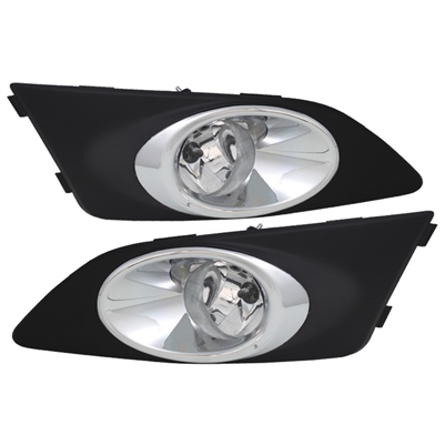 2012 - 2016 Chevy Sonic OEM Fog Lights W/Switch - Clear