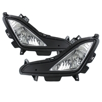 2014 - 2015 Hyundai Elantra OEM Style Fog Lights W/Switch - Clear