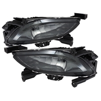 2011 - 2014 Hyundai Sonata OE Style Fog Lights W/Switch - Smoke