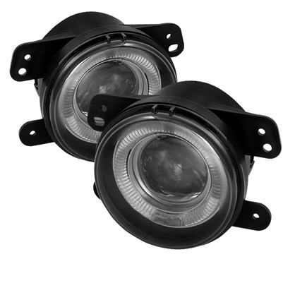 2005 - 2010 Chrysler 300 Touring Projector Fog Lights w/Switch - Smoke