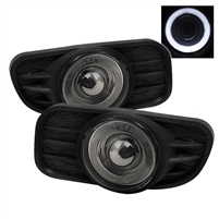 1999 - 2004 Jeep Grand Cherokee Halo Projector Fog Lights w/Switch  - Smoke