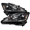 2006 - 2010 Lexus IS250 / IS350 (Halogen Model) Projector DRL Headlights - Black