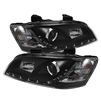 2008 - 2009 Pontiac G8 Projector DRL Headlights - Black
