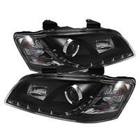 2008 - 2009 Pontiac G8 Projector DRL Headlights - Black