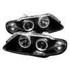 2004 - 2006 Pontiac GTO Projector LED Halo Headlights - Black
