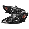 2002 - 2006 Toyota Camry Projector LED Halo Headlights - Black