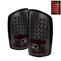 2007 - 2009 Dodge Ram 3500 LED Tail Lights - Smoke